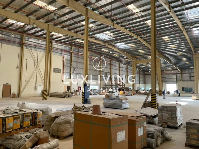 16 Vacant Huge Warehouse | Fully Fitted Office