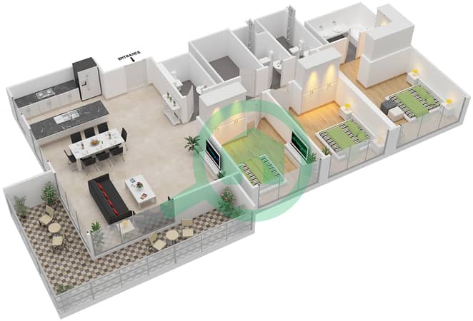 Unit 3 Ground Floor, 1-19
