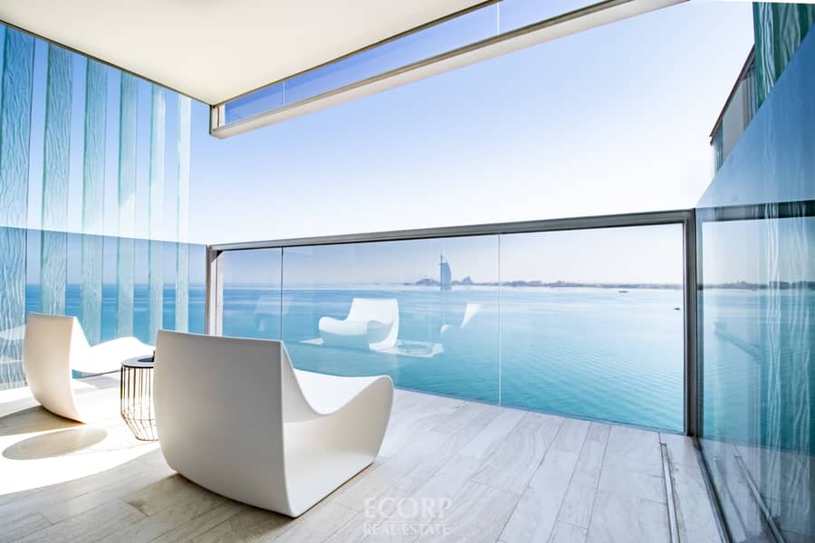 2 Sea Views | Pristine 4BR Penthouse | Elegant & Bright