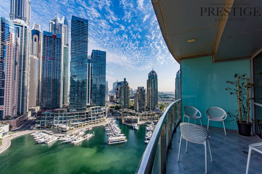 3 Beds | Sea and Marina View | High-Floor