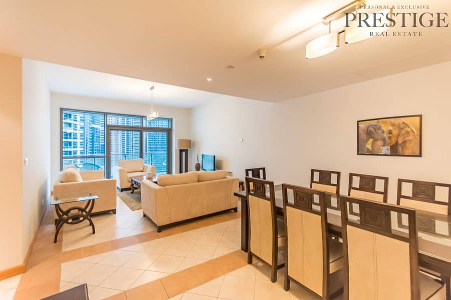 3 3 Beds | Sea and Marina View | High-Floor