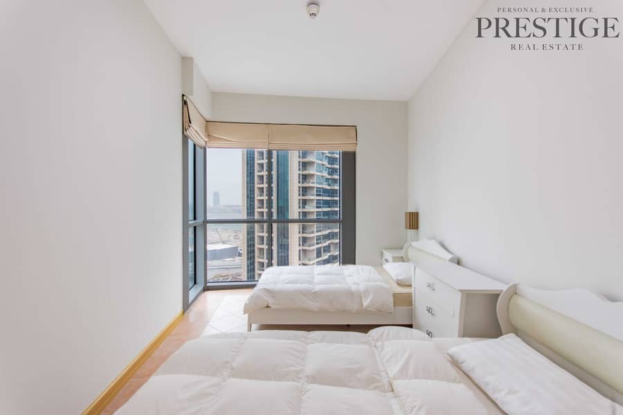 9 3 Beds | Sea and Marina View | High-Floor