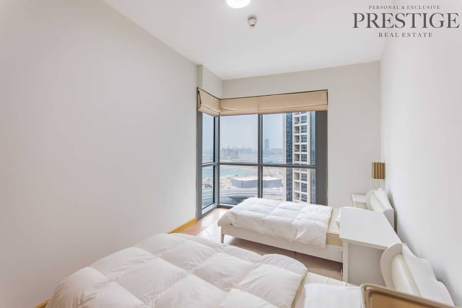 10 3 Beds | Sea and Marina View | High-Floor