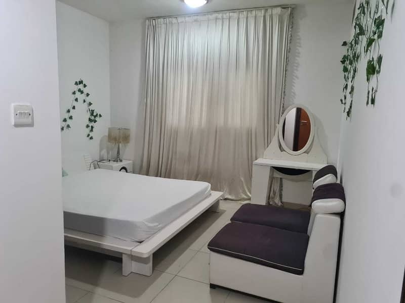 FULLY FURNISHED 1 BHK SHARJAH al Tawwun near Arab mol