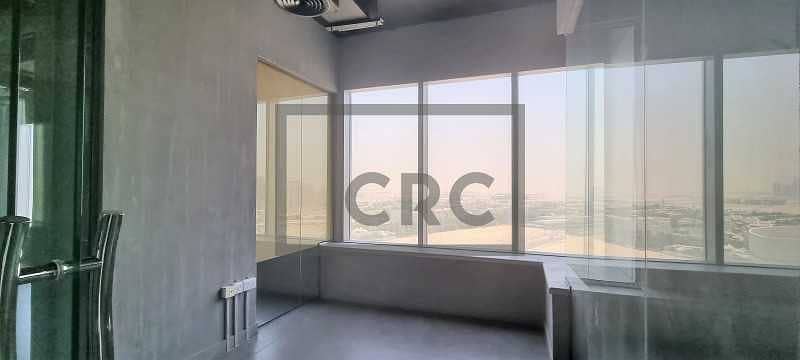 3 Fitted Office | Mid Floor | With Glass Partitions