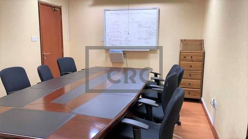 6 Free DEWA | Half Floor| Fitted and Furnished |