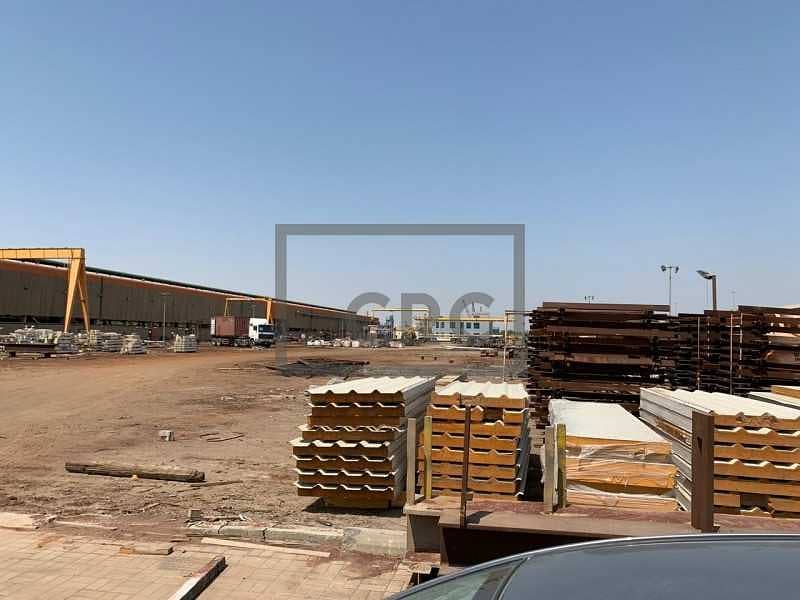 15 Huge Warehouse | 4600kw power | Open Yard Area