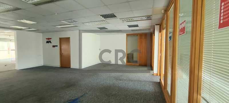 4 Free DEWA | Full Floor| Fitted Partitioned