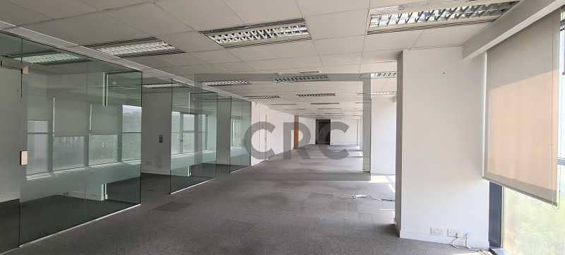 10 Free DEWA | Full Floor| Fitted Partitioned