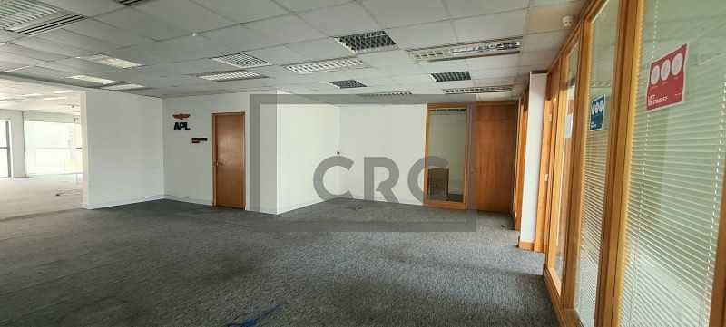15 Free DEWA | Full Floor| Fitted Partitioned