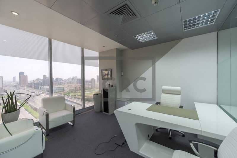 10 Partitioned & Carpeted | Sheikh Zayed Road