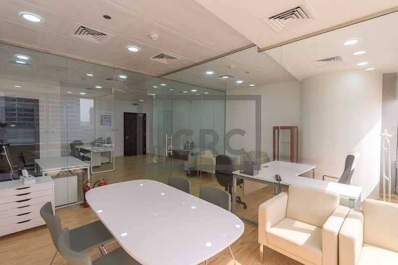 Furnished | 2 Full Partitions | Vacant Office