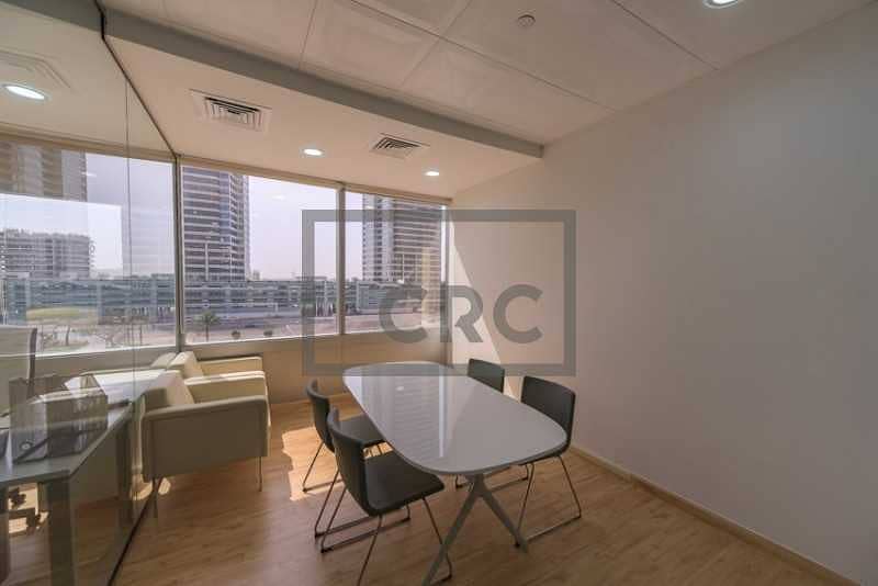 5 Furnished | 2 Full Partitions | Vacant Office