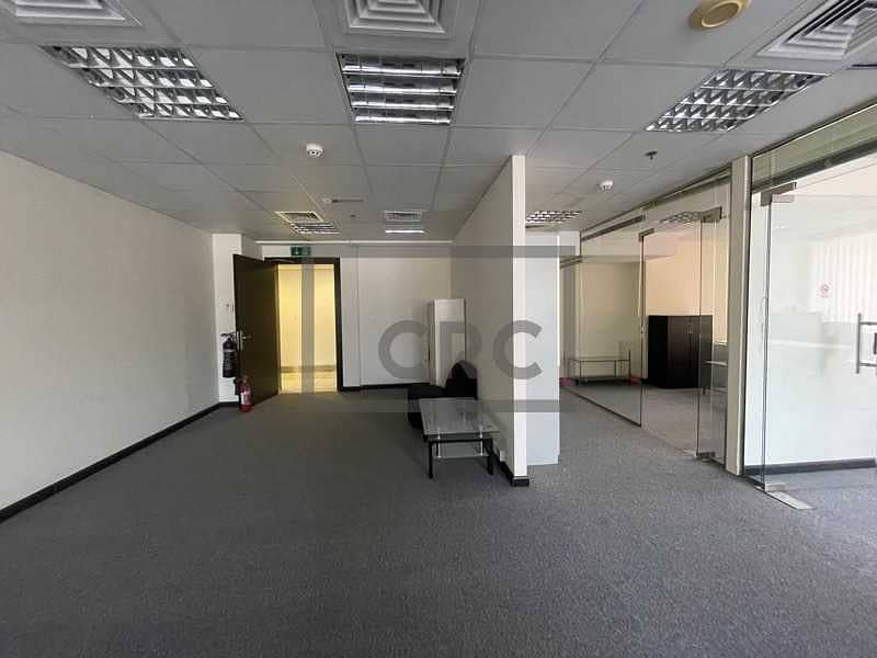 Furnished Office with 4 Partitions for Lease in JLT