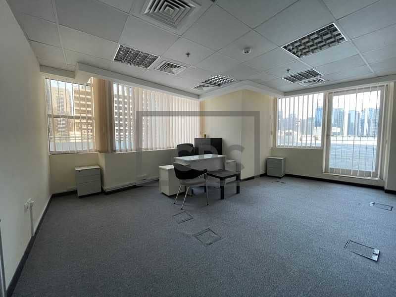 8 Furnished Office with 4 Partitions for Lease in JLT