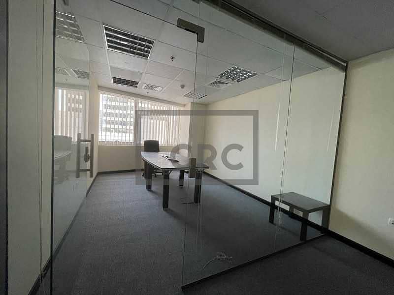 10 Furnished Office with 4 Partitions for Lease in JLT