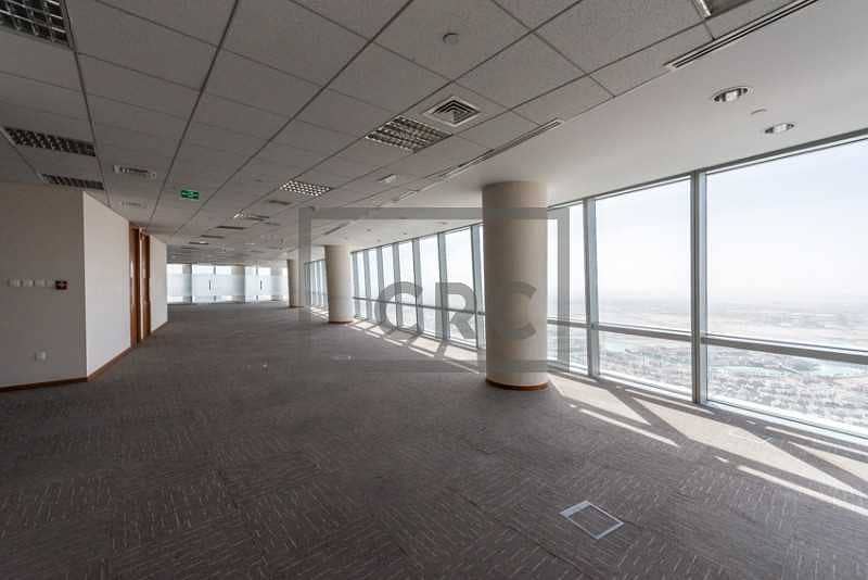 19 Full Floor | Amazing View | Finished & Partitioned