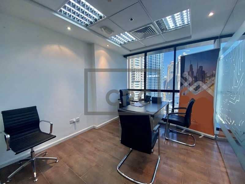 10 Furnished office | High-end building | Vacant