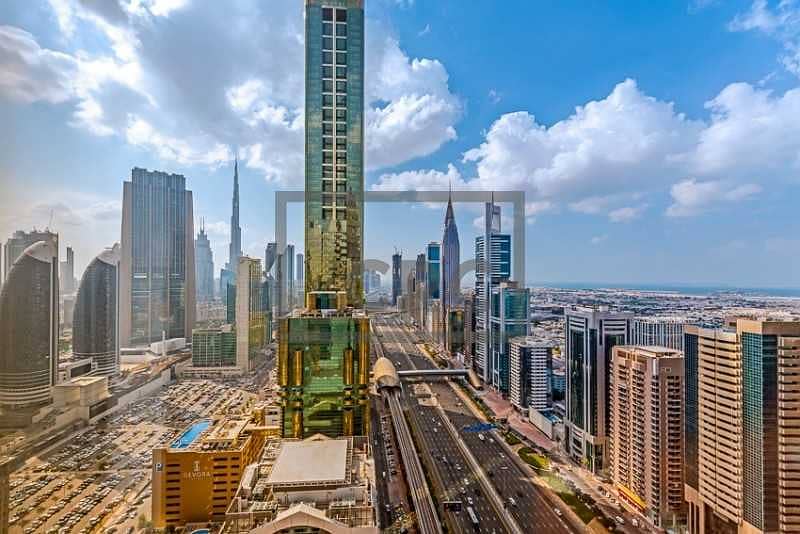 13 Sheikh Zayed Road|DEWA and Chiller|Full Floor