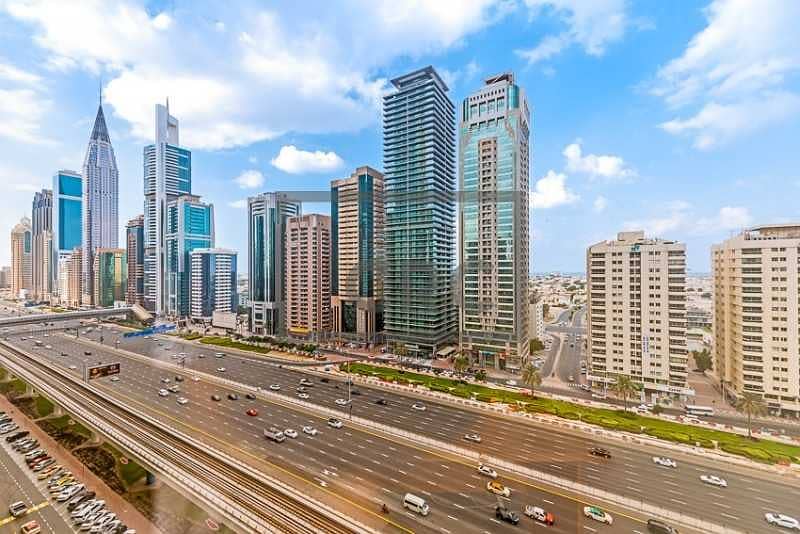 13 Sheikh Zayed Road|DEWA and Chiller|Close to Metro