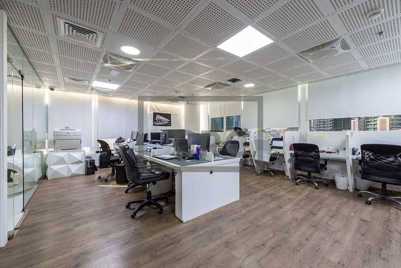 Semi Fitted|Spacious Office|With Canal View