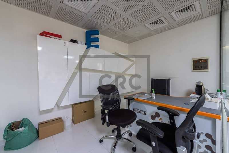 10 Semi Fitted|Spacious Office|With Canal View