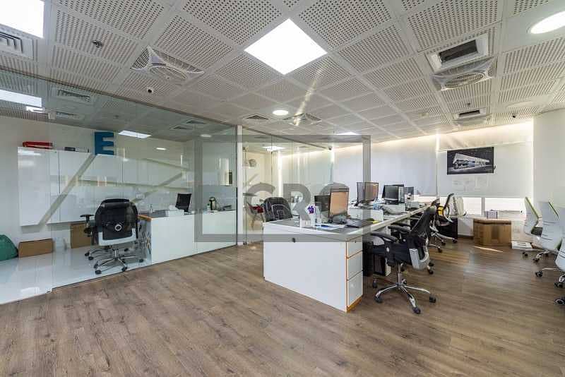 14 Semi Fitted|Spacious Office|With Canal View