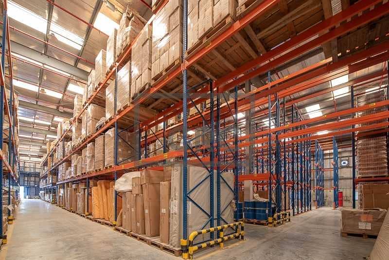 14 Ready Warehouse for sale in DIP with 12% ROI