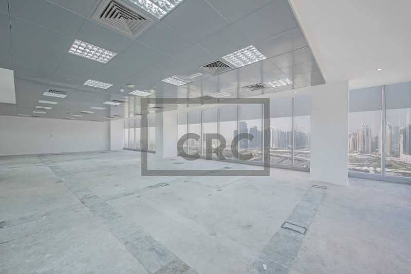 7 Partitioned and Carpeted office on Sheikh Zayed Road