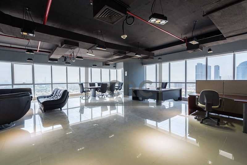 7 Fully fitted furnished office available for lease in JBC- 5 5