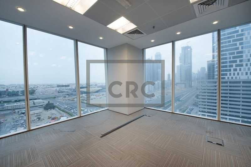 7 Fully Fitted with 5 Partition Near Metro Station/ Rented/ with ROI - 6.4% ROI