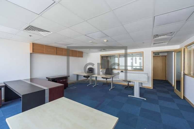 4 Fitted|Partitioned| High Floor for Lease in JLT