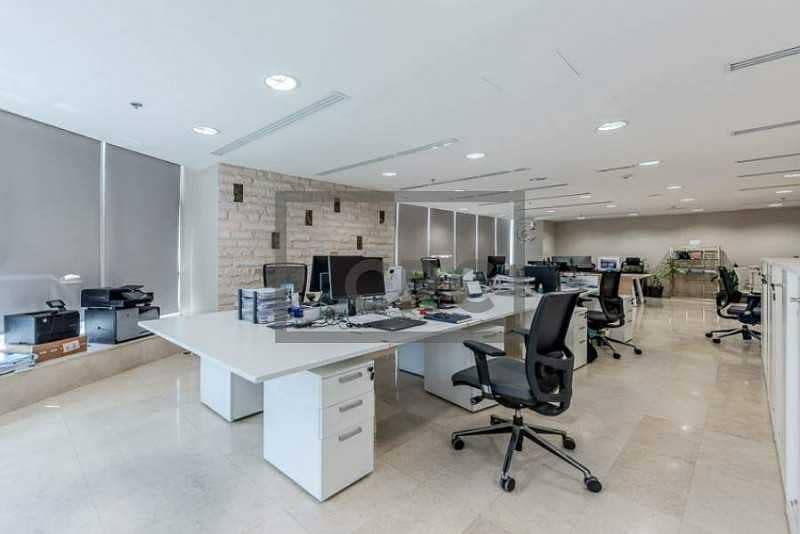 8 Fitted Office|SZR View|High-Floor|Near Metro (Unfurnished)