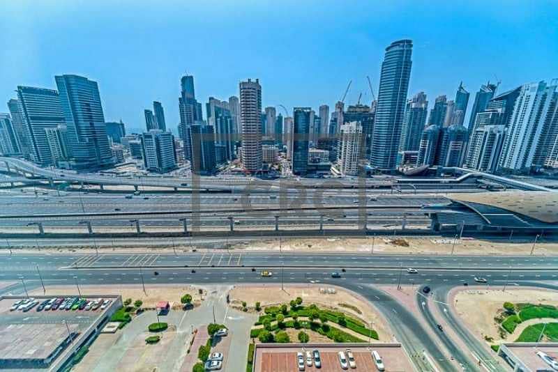 11 Fitted Office|SZR View|High-Floor|Near Metro (Unfurnished)