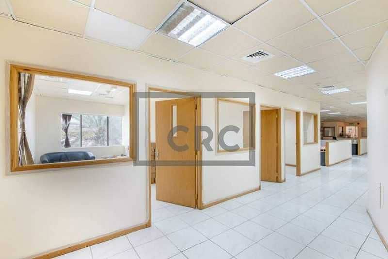 Partially Furnished |4 Partitions|6 parking