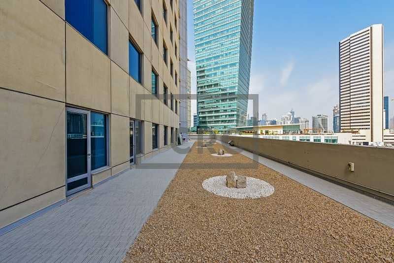 7 Shell and Core | Large Terrace & Burj View
