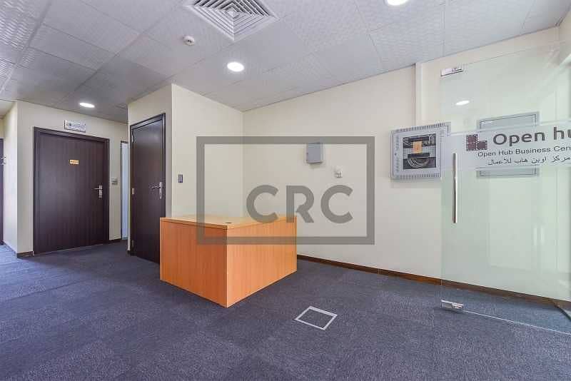 4 Offices in a Business Centre | With Ejari | Fitted
