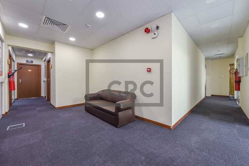 5 Offices in a Business Centre | With Ejari | Fitted