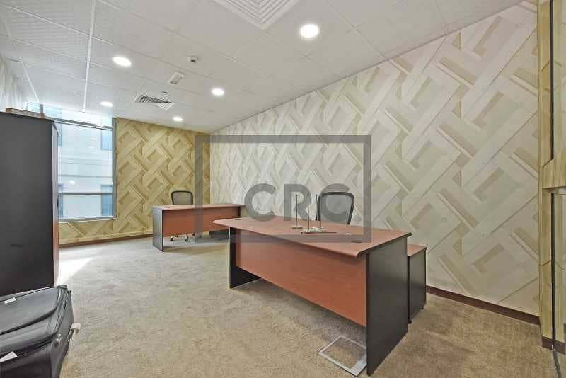 3 Offices in a Business Centre | With Ejari | Fitted