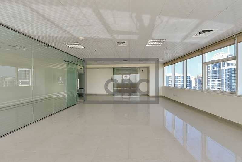 Fitted Office With One Glass Partition In JLT