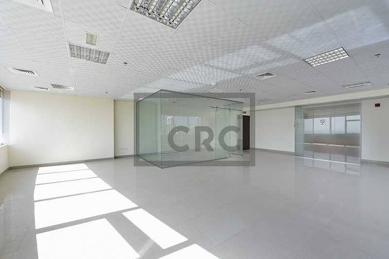 3 Fitted Office With One Glass Partition In JLT