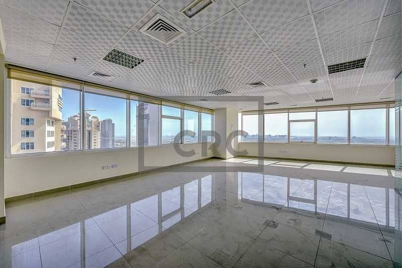 5 Fitted Office With One Glass Partition In JLT