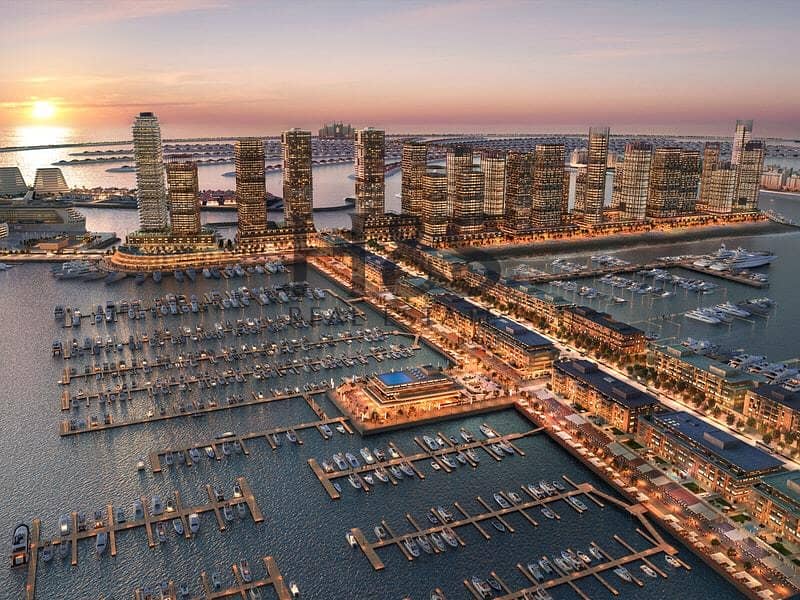 位于迪拜港，艾玛尔海滨社区，海滩风光公寓小区 3 卧室的公寓 6600000 AED - 5381103