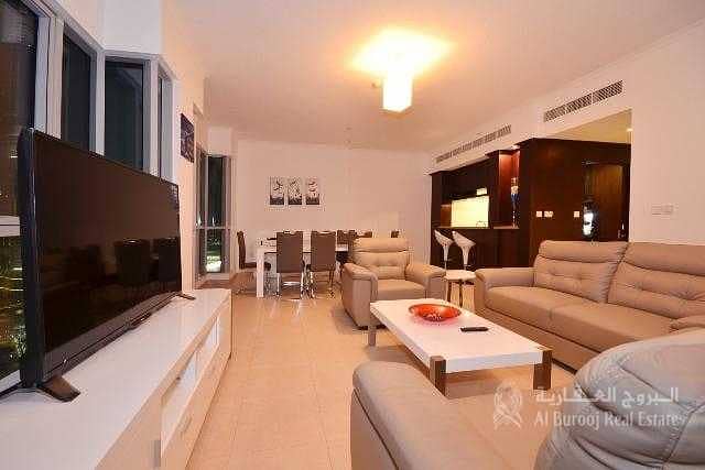 6 Burj & Fountain view|2-BR in Burj Residence 1