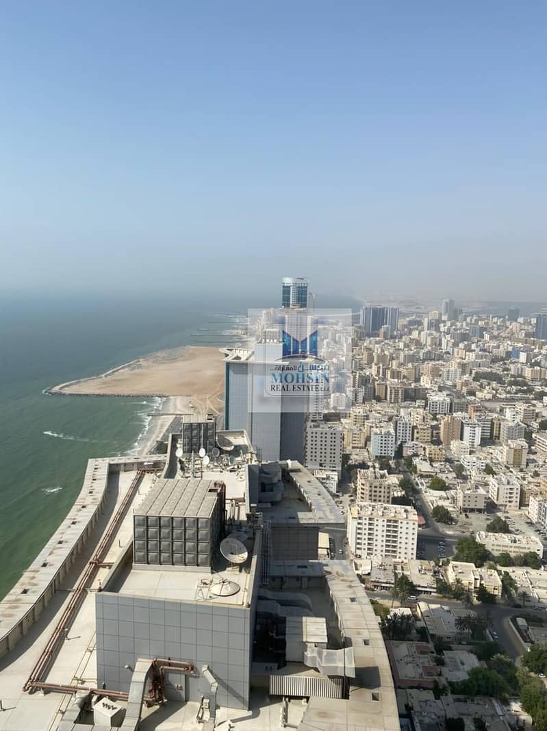 Best Offer : Full Sea View1 BHK Available for Sale in Corniche Towers Ajman