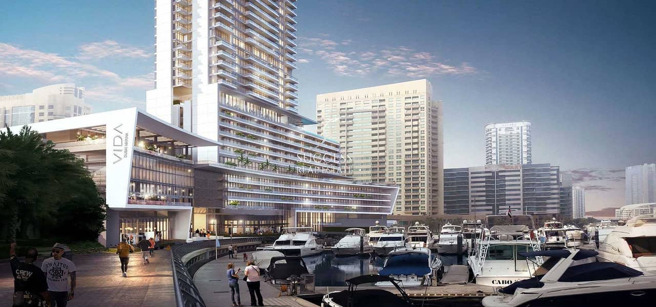 位于迪拜码头，迪拜滨海维达公寓 2 卧室的公寓 2000000 AED - 5164288