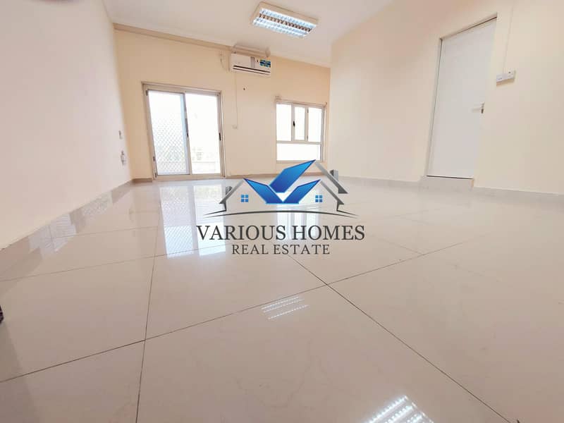 Monthly 2300! Spacious Size Studio with Nice Balcony Covered Parking at Al Muroor Road 31st