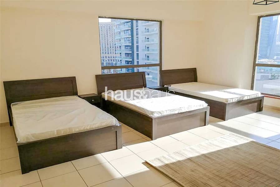 6 Available Now | Unfurnished | 3 BR + Maids | JBR