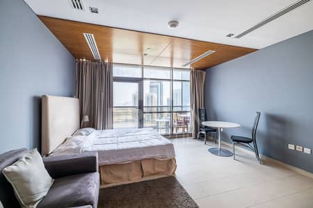 Studio for Rent in Dubai Sports City, Dubai - Furnished | Full Canal View | High Floor