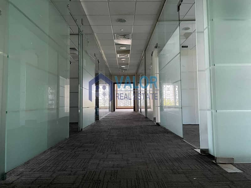 2 Premium Fitted Office | Extremely Prime Location |9 Parkings